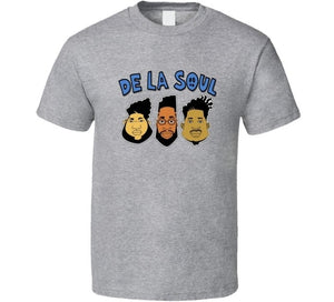 De La Soul 90's Hip Hop Rap Music T-Shirt Short Sleeve Top For Men - Astro Sapien