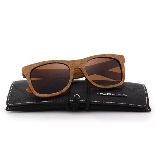 Unisex Wooden Sunglasses Polarized Sunglasses - Astro Sapien